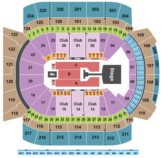 Climate Pledge Arena Jonas Brothers Seating Chart